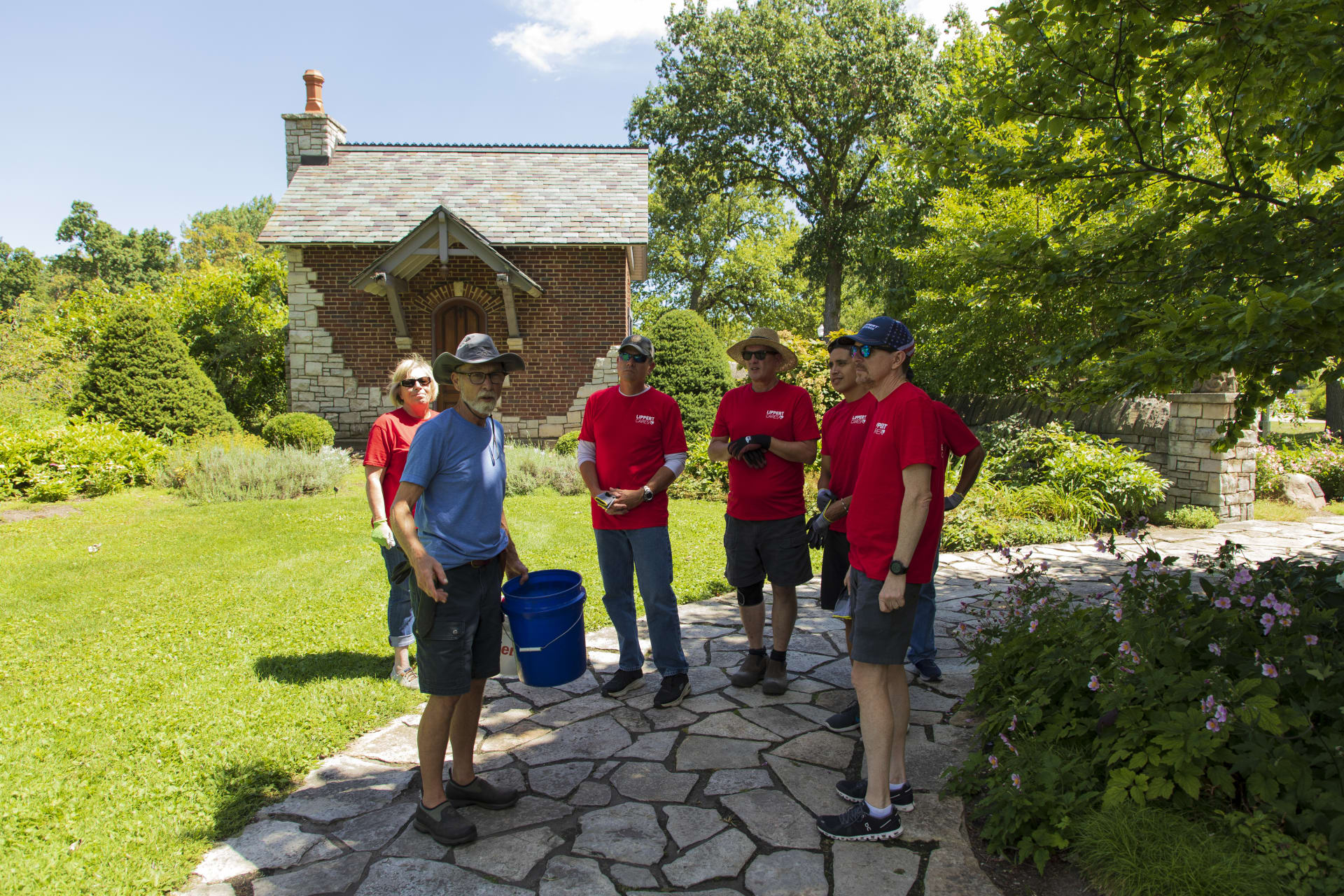 Lippert Cares Volunteers Community Outreach